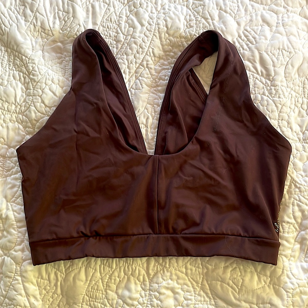 Whitney Simmons x Gymshark V2 Cherry Chocolate Bra